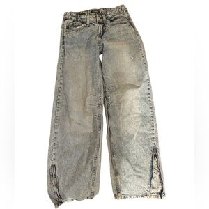 Wild Fable Distressed Blue Low-Rise Denim Jeans
